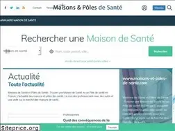 Sites similar to maisons-et-poles-de-sante.com