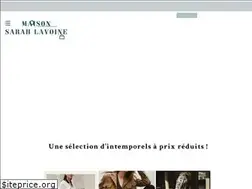 Sites similar to maisonsarahlavoine.com