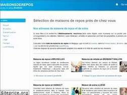 Sites similar to maisonsderepos.be