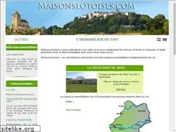 Sites similar to maisonslotoises.com