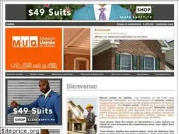 Sites similar to maisonusineequebec.com