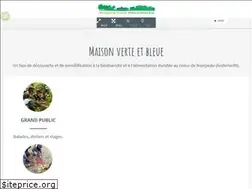 Sites similar to maisonverteetbleue.be
