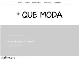 Sites similar to maisquemoda.blog.br