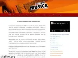 Sites similar to maisquemusica.com.br