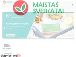 Sites similar to maistassveikatai.lt