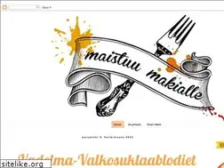 Sites similar to maistuumakialle.blogspot.com