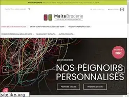 Sites similar to maitebroderie.com