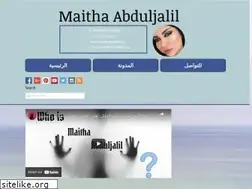 Sites similar to maithaabduljalil.org