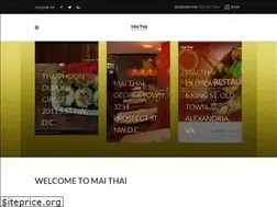 Sites similar to maithai.com