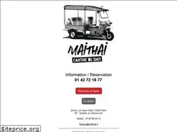 Sites similar to maithai.fr
