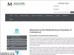 Sites similar to maitlandchamber.com