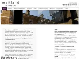 Sites similar to maitlandchambers.com