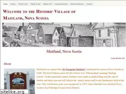 Sites similar to maitlandns.com