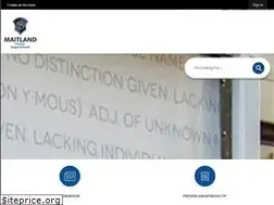 Sites similar to maitlandpd.org