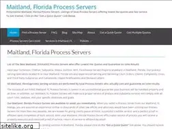 Sites similar to maitlandprocessserver.com