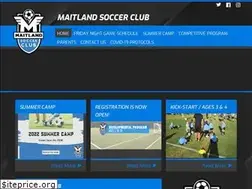 Sites similar to maitlandsoccer.com
