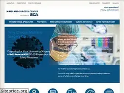 Sites similar to maitlandsurgerycenter.com