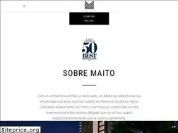Sites similar to maitopanama.com