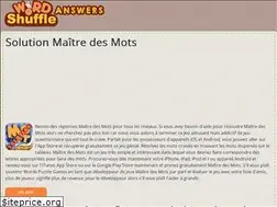 Sites similar to maitredesmots.fr