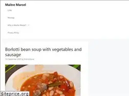 Sites similar to maitremarcel.com