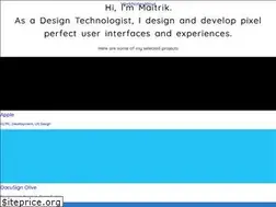 Sites similar to maitrikpatel.com