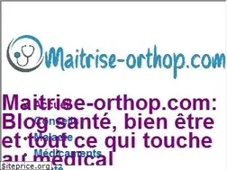 Sites similar to maitrise-orthop.com