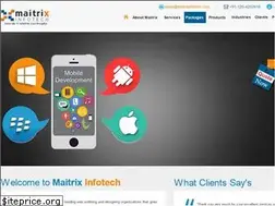 Sites similar to maitrixinfotech.com