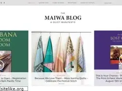 Sites similar to maiwahandprints.blogspot.com