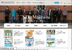 Sites similar to maizuru-ct.ac.jp