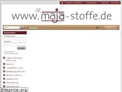 Sites similar to maja-stoffe.de