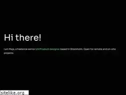 Sites similar to majabergendahl.com