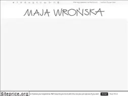 Sites similar to majawronska.com