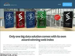 Sites similar to majesticanalytics.com
