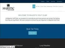 Sites similar to majesticgolfclub.net