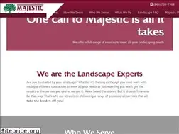 Sites similar to majesticlawnandlandscape.com