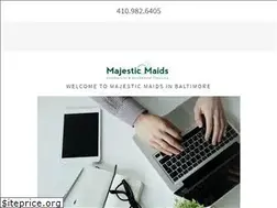 Sites similar to majesticmaidsmd.com