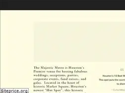 Sites similar to majesticmetro.com