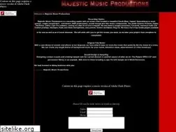 Sites similar to majesticmusicproductions.com