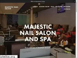 Sites similar to majesticnailsalonandspa.com