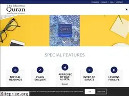 Sites similar to majesticquran.co.uk