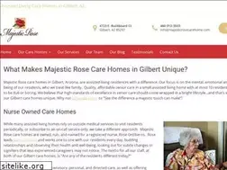 Sites similar to majesticrosecarehome.com