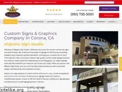 Sites similar to majesticsignstudio.com