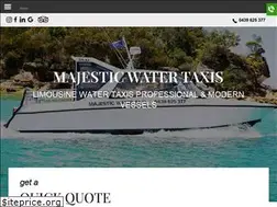 Sites similar to majesticwatertaxis.com.au