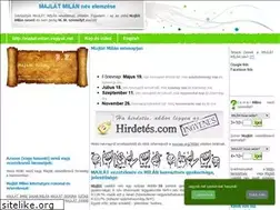 Sites similar to majlat-milan.vagyok.net