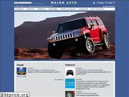 Sites similar to major-hummer.ru