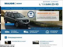 Sites similar to major-leasing.ru