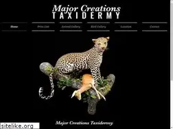 Sites similar to majorcreationstaxidermy.com
