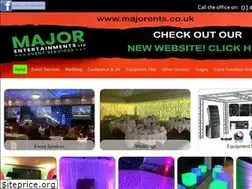 Sites similar to majoreventsuk.com