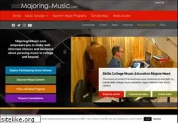 Sites similar to majoringinmusic.com