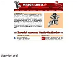 Sites similar to majorlabel.de